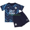 Maillot de Supporter Olympique de Marseille Extérieur 2021-22 Pour Enfant